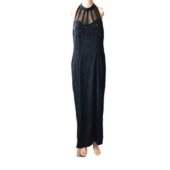Laurence Kazar Dresses Laurence Kazar New York Black Evening Gown